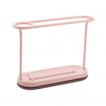 Virtuvės kempinės &scaron;epetys, džiovinimo kanalas, laikymo stovas, indų &scaron;luostės kabyklos lentynos laikiklis balta