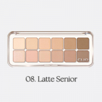 CLUB CLIO Pro Eye Palette Air, 14 spalvų (14 Parinktys) No. 8 Latte Senior
