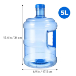 Vandens butelis 5 l / 7,5 l ne&scaron;iojamas vandens kibiras, storas mineralinio vandens laikymo kibiras, dozatoriaus statinė, skirta stovyklavimui lauke