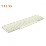 Mai&scaron;ytuvo kriauklės purslų apsauga silikoninis vandens i&scaron;leidimo kilimėlis, skirtas virtuvės kriauklei, neslystančiam vandens gaudytojui su dryžuotais grioveliais