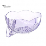 Nusausinimo krep&scaron;elis Vaisių ir daržovių kiaurasamčiai su snapeliu be BPA Vaisių valymo dubuo su sieteliu Konteineris Virtuvės kriauklė Maisto kanalizacija mėlyna