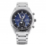 &bdquo;Citizen Tsuku-yomi Chronograph Moon Phase Super Titanium Blue Dial Eco-Drive BY1010-81L 100M&ldquo; vyri&scaron;kas laikrodis