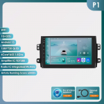 Ossuret Carplay 4G 9'' 6G+128G 2din Android automobilio radijas Suzuki SX4 2006-2013 Fiat Sedici 2005-2014 multimedia vaizdo grotuvui I&scaron;manusis ekranas RDS P1 4Core 1G 32G AI