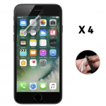 [Suderinamas su Apple iPhone 8 PLUS] 4 itin atsparių įbrėžimams itin plonų plastikinių ekrano apsauginių plėvelių rinkinys [Phonillico&reg;]