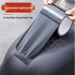 Didelio klampumo vandeniui atspari juoda juosta automobilinės sėdynės ir sofos remontui Seat Repair Tape; Black 5cm x 5m