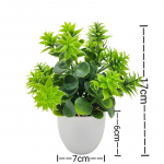 Dirbtiniai plastikiniai augalai Bonsai Mažas medžio vazonas Netikras augalas vazoninė gėlė Namų kambario stalo apdaila Sodo įrengimas Papuo&scaron;alai