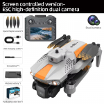 2025 LYZRC Naujas LF699 RC Profesionalus EIS Dronas Ekrano Displėjus ESC HD Kamera GPS Be&scaron;epetis Kliūčių Vengimas WIFI FPV Sulankstomas Kvadkopteris Žaislas Dovana 1 Battery balta