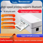 Youku TDL407H Ne&scaron;iojamas belaidis Bluetooth 4 terminis etikečių spausdintuvas