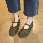 Mada Moteri&scaron;ki Etninio Stiliaus Loferiai Moteri&scaron;ki Plok&scaron;čiapadžiai Retro Mary Jane Batai Eleganti&scaron;ka Mada Basomis Patogūs Odos Siuvinėjimo Sportbačiai 42
