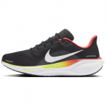 Nike Air Zoom Pegasus 41 Juodi Raudoni Geltoni Vyri&scaron;ki Sportbačiai Balti Ry&scaron;kiai Raudoni Neoniniai Geltoni HQ1564-016 44