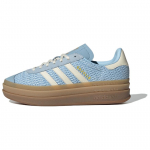 Adidas Gazelle Bold Clear Sky Cream Moteri&scaron;ki sportbačiai Mėlyni Smėlio-Strata Kremas-Balti JS3899 36