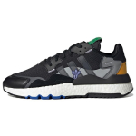 Adidas Originals Nite Jogger Oda Audinys Patogūs Sportiniai Neslystantys Patvarūs Žemi Laisvalaikio Batai Unisex Laisvalaikio Batai Juodi GX2184 36⅔