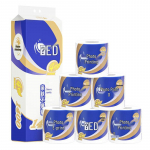 Hearttex Soft Series 4 sluoksnių tualetinio popieriaus ritinėliai