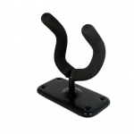 Gitaros Bosinės Gitaros Ekspozicinis Pakabukas Kabliukas Laikiklis Sieninis Metalinis Stovas Stovas Laikiklis juoda