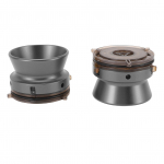 1 pora NAB stebulės adapterių Aliuminio lydinys 1 4 10 colių Atidarytuvas Universalus įkrovimo įrenginys su užraktu Ritės į ritę juostai pilka