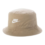 Nike skalbta medvilnė, medvilninės kibiro kepurės, unisex, chaki, laisvalaikio, FB5381-247 S chaki