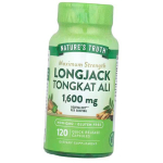 Eurkoma, Tongkat Ali, Longjack Tongkat Ali Didžiausio stiprumo, Nature's Truth 120 kaps. (08509002) 120caps
