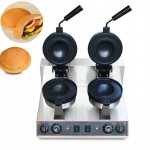 220V Mėsainių gaminimo aparatas Burgerių presas Sumu&scaron;tinių gaminimo aparatas 2400W Galingas Panini presas Vaflių gaminimo aparatas