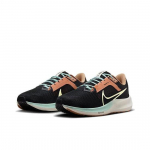 Nike Air Zoom Pegasus 40 Citron Tint Sail Žemi Atraminiai Treniruočių Bėgimo Bateliai Vyrams Juodi Geltoni FQ6852-081 EU 45 juoda/nefritas