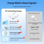 UGREEN MFi Certified Apple Watch Magnetic Wireless Charger