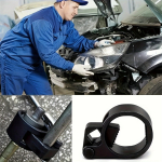 Universalus 27-42 mm vairo rutulinės galvutės i&scaron;traukiklis tinka automobilio važiuoklės svirties i&scaron;montavimui/montavimui