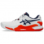 Asics Gel-Resolution 9 Madingi sportiniai žemi teniso bateliai Vyri&scaron;kas sportbačio White 1041A377-102 40