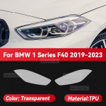BMW 1 serijos F40 2019-2023 automobiliui Skaidri TPU apsauginė plėvelė priekiniams žibintams Priekinių žibintų tamsinimo spalvos keitimo lipdukas Transparent