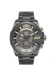 Diesel Vyri&scaron;kas kvarcinis chronografo laikrodis, 51 mm ciferblatas, nerūdijančio plieno apyrankė, tinkamas oficialioms progoms DZ4421 &scaron;viesiai pilka spalva