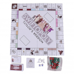 Stalo žaidimo linksmybės Partijos žaidimas Gerbėjams Interaktyvus stalo žaidimas &Scaron;eimos žaidimai SWIFTOPOLY žaidimui Taylor Swiftie Monopoly stalo žaidimui Vaikui balta