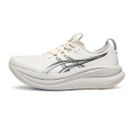 ASICS GEL NIMBUS 28 Comfortable Breathable And Resilient Low top Running Shoes Men's 1011C266-100 42.5 white