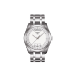 TISSOT Kutu Collection Automatinis Mechaninis Judėjimas 100m Vandens Atsparumas Vyri&scaron;ki Laikrodžiai Laikrodis 39mm Baltas Ciferblatas T035.407.11.031.00 Silver
