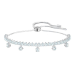 Swarovski subtilių la&scaron;ų pakabukas Rodžiu dengtas apyrankė Moteri&scaron;kos apyrankės Baltas 5556913 Box+Shopping Bag (Random Color)
