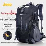 JEEP Vyri&scaron;kas profesionalus lauko žygių ir kelionių kuprinė (36L-55L)