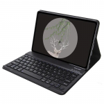 Klaviatūros dėklas, skirtas Xiaomi Redmi Pad 2 11 colių 2025 m., su stoveliu, klaviatūros dangtelis, skirtas Redmi Pad 2 2025 m. 11 colių, Funda US English juoda