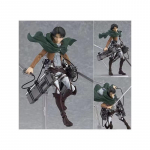 Sandėlyje Originalus Maxfactory Figma Attack On Titan Levi Nr.213 Ackerman Attack On Titan Anime Veiksmo Kolekcinės Figūrėlės