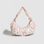 Klostuota Nėriniuota Ta&scaron;kuota Koldūno Formos Rankinė, Rai&scaron;teliu Užtraukiama Crossbody Rankinė, Kasdienė Tote Rankinė