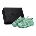 Nike Air More Uptempo Žemi Senoviniai Krep&scaron;inio Batai Unisex Žali FZ3055-100(Team80-SBOX) 40.5