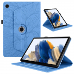 360 laipsnių besisukantis plan&scaron;etinio kompiuterio dėklas Samsung Galaxy Tab S10 Ultra S9 FE 10.9 colių Dėklas Tab A9 Plus S9 S8 S7 11 S10Plus 12.4 colių Funda S10 Plus 12.4 inch mėlyna