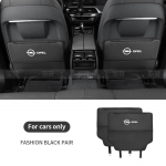 AAIE1 Automobilio Sėdynės Nugarėlės Apsauga Nuo Spardymo Galinės Sėdynės Daiktų Krep&scaron;ys Opel OPCline ASTRA CORSA INSIGNIA MOKKA VECTRA ZAFIRA GTC Tigra juoda