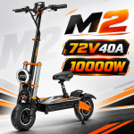 BOYUEDA M2 Modelis 10000W 72V 40Ah Dvigubos Variklio Suaugusiųjų Elektrinis Motoroleris su 12 colių Padangomis, LCD Ekranu, Maksimaliu Greičiu 95 km/h, M2-10000W72V40Ah-TT-1