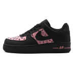 Nike Air Force 1 Atsparūs trinčiai Žemi Ritinlentės Batai Moteri&scaron;ki Juodi Rožiniai DD8959-001(Team1039- ) 37.5 black