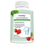 Soomiig Burnos probiotikų papildas su 3,5 mlrd. KSV, Streptococcus salivarius, Lactobacillus reuteri ir inulinu, 120 kaps. 120 Capsules