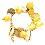 Les Tr&eacute;sors De Lily [D7757] - Bracelet Cr&eacute;ateur 'Salsa' Vert Jaune