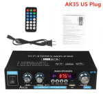 AK35 800W Namų skaitmeniniai stiprintuvai Garsas 110-240V Žemieji dažniai Garsas Galia bluetooth stiprintuvas Hifi FM automatinė muzika Žemųjų dažnių garsiakalbiai AK35 US Plug