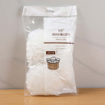 100 vnt vienkartinio kriauklės filtro tinklinio mai&scaron;elio sietelis atliekų filtras drenažo anga &Scaron;iuk&scaron;lių tinklinis mai&scaron;elis virtuvės vonios kambario valymo reikmenims