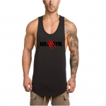 &bdquo;Muscleguys&ldquo; naujos prekės ženklo &bdquo;Bodybuilding Stringer Tank Top&ldquo; vyri&scaron;ki &bdquo;Tiesiog salės&ldquo; nagai Spausdinti Fitneso Drabužiai Muscle Vest Vyri&scaron;ki apatiniai mar&scaron;kinėliai M juoda