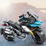 Sembo Block 255 vnt. Motociklų žaislas Speed ​​Racing Motociklas Miestas Expert Automobilių statybinių blokų rinkinys Mokomieji žaislai berniukams Statant modelį