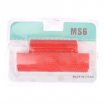 Guminis volelis teptuku dažymo įrankiai &bdquo;pasidaryk pats&ldquo; medžio imitacijos tekstūros volelis raudona