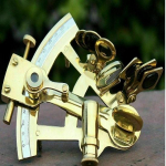 Vintage Marine Brass Maritime Astrolabe Sextant Nautical Tool