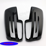 For Mercedes Benz B Class W246 2012-2018 Rearview mirror cover bright black carbon fiber pattern mirror cover Mirror